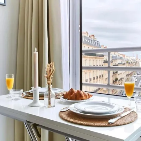 Modern 1Br By Parc Monceau Appartement Parijs Buitenkant foto